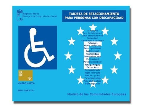 Tiempo máximo de estacionamiento para personas con discapacidad