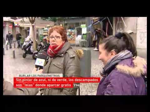 Horario gratuito de estacionamiento en superficie en Madrid