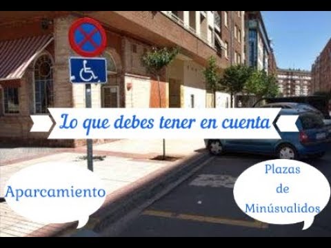 Estacionamiento para personas con discapacidad en zonas de carga y descarga